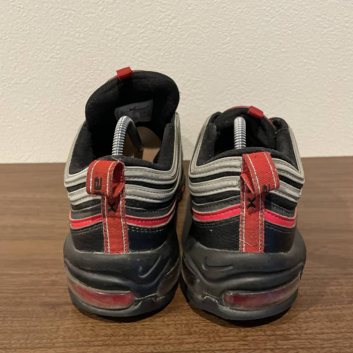 NIKE AIR MAX 97 ナイキ エアマックス97 メンズ ブラックレッド 