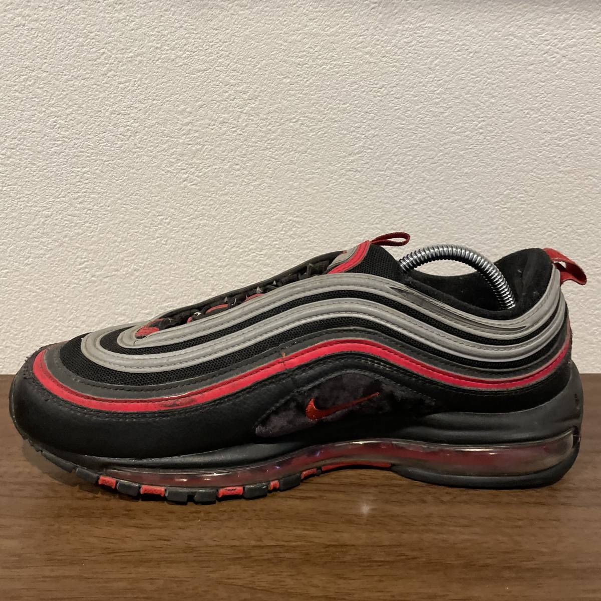 NIKE AIR MAX 97 ナイキ エアマックス97 メンズ ブラックレッド 