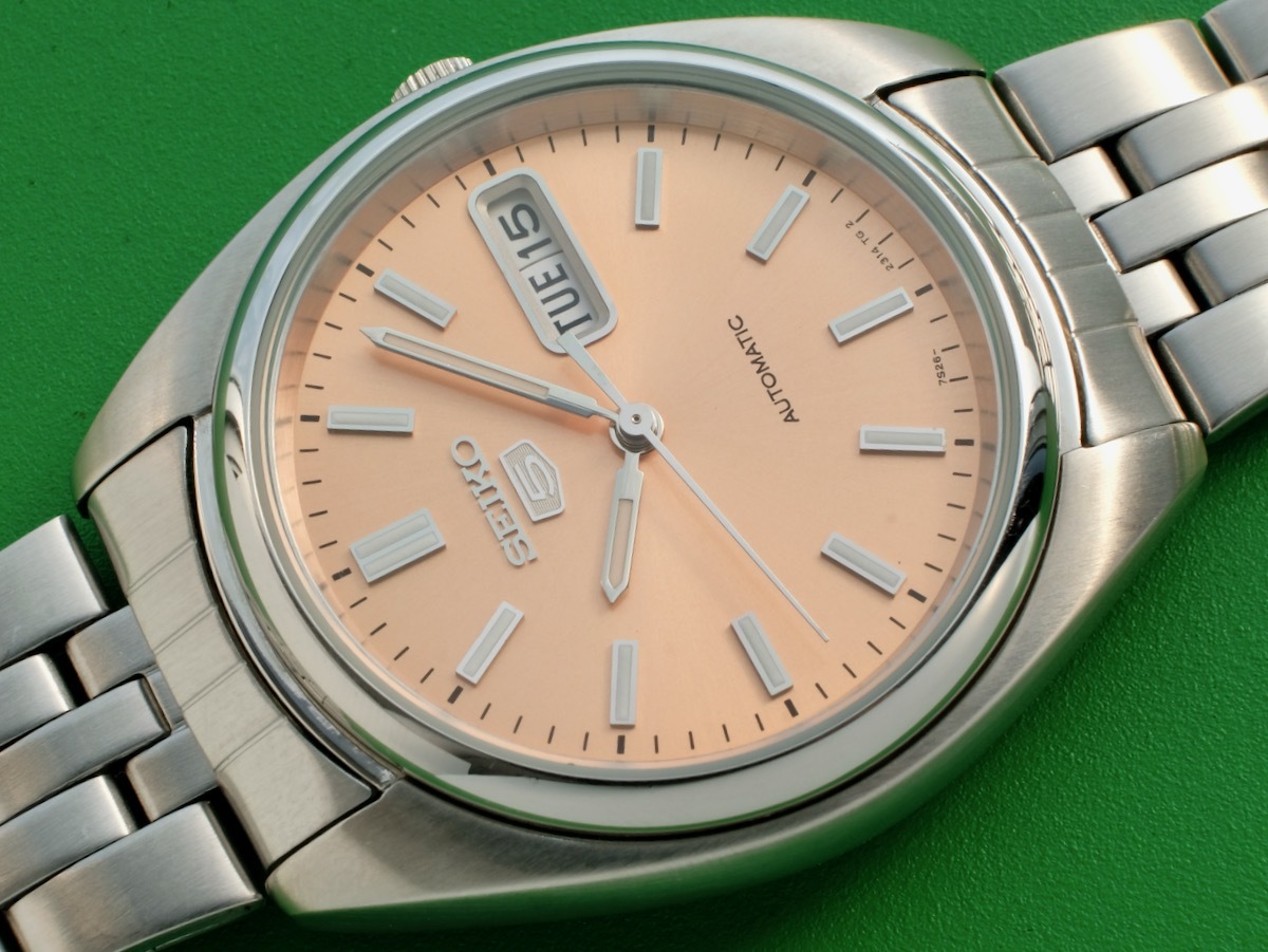 seiko5 セイコー5 7S26-0430 自動巻き ピンクゴールド（SEIKO 5 自動巻 
