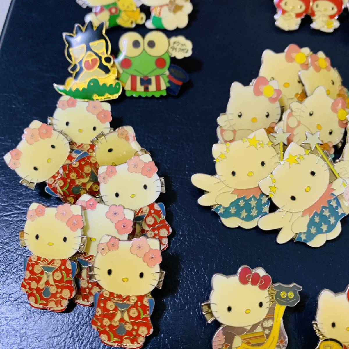 ピンバッジ ピンズ ハローキティ キティちゃん サンリオ 60個 まとめ