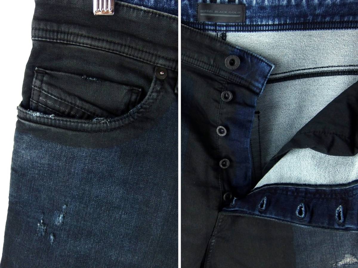□DIESEL BLACK GOLD ディーゼル ブラックゴールド TYPE-2831-NE 