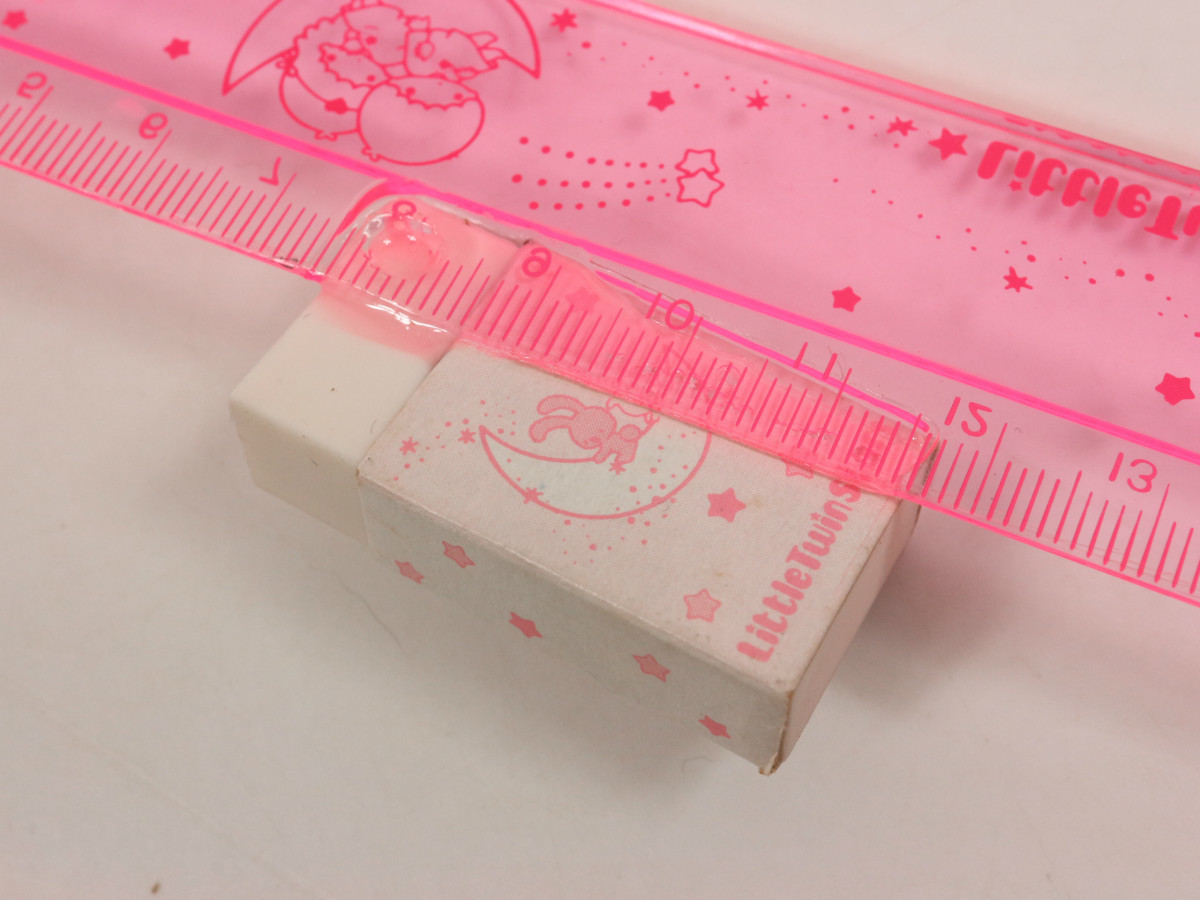◇昭和レトロ キキララ ペンケース 文房具セット 1976 サンリオ