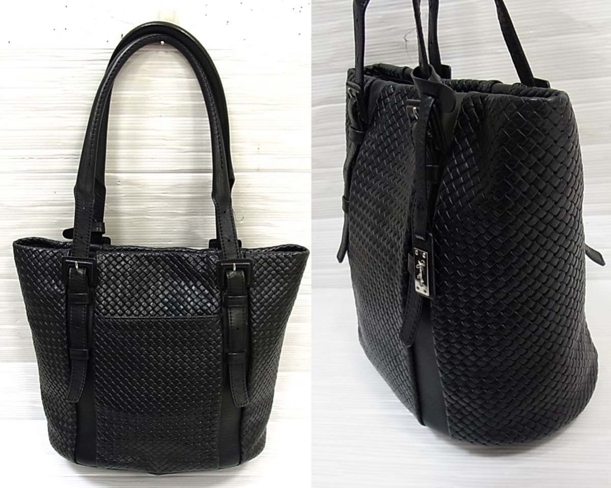 美品◎銀座かねまつ ショルダーバッグ レザーバッグ トートバッグ 