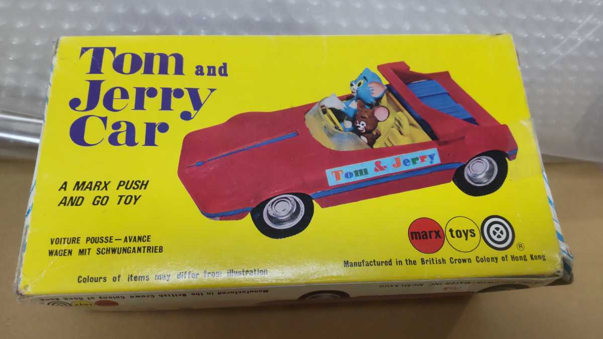  珍品 当時物70年代英領香港製アメリカMarxトムとジェリー プラトイ フリクションカー レースカー ビンテージ アメトイ レトロ ブリキ(ビンテージ)｜売買されたオークション情報、yahooの商品 その他