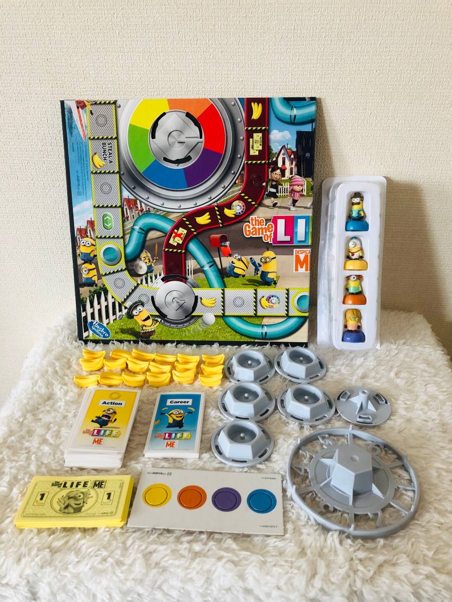 the Game of LIFE MINION English Version ミニオン おもちゃ 人生