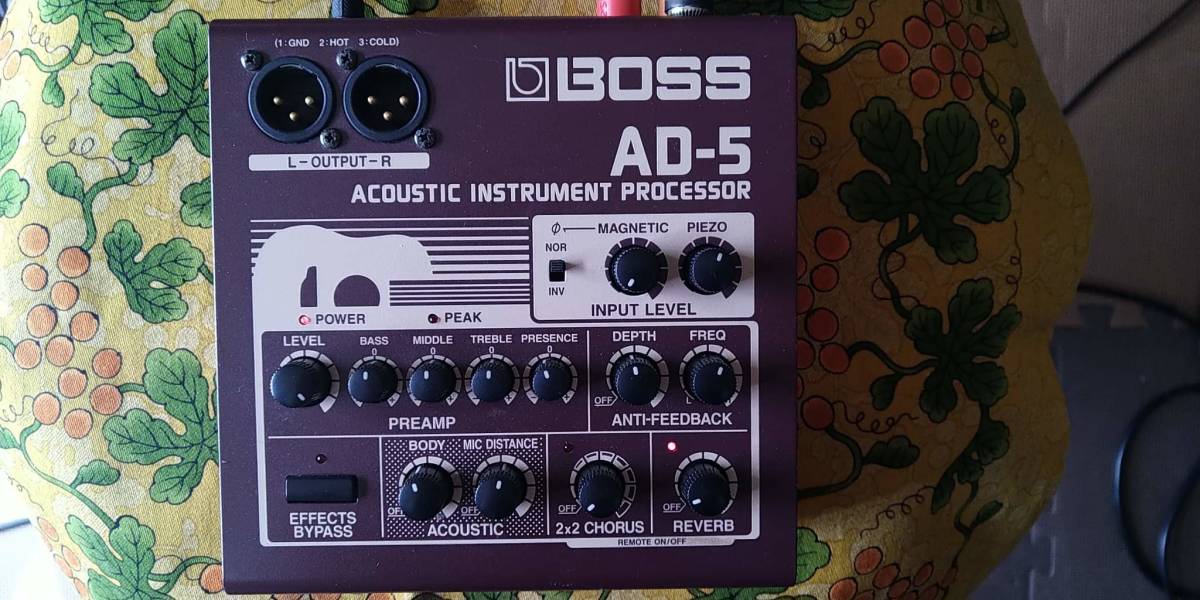 HOT，新作 Boss AD-5 Acoustic Instrument Processor(エフェクター)｜売買されたオークション情報、yahooの商品情報をアーカイブ公開 - オークファン エフェクター