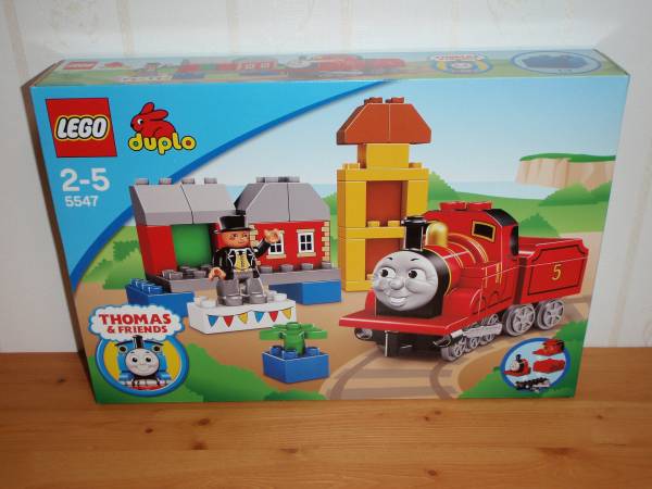 新品 LEGO レゴ デュプロ きかんしゃトーマス ジェームス 5547(レゴ 