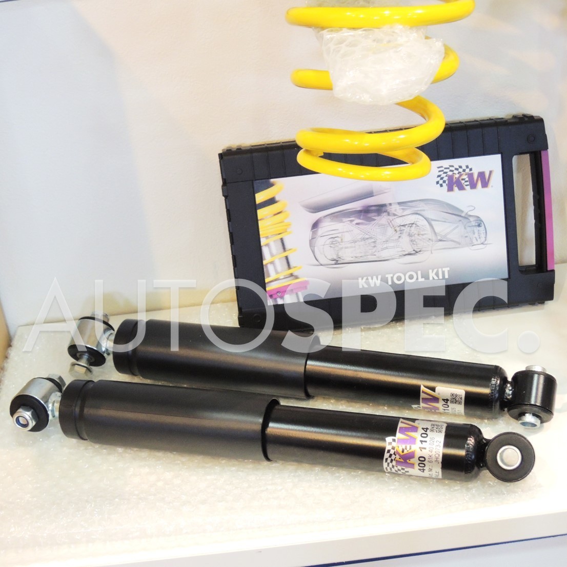 KW ABARTH 車高調 500 595 695 サスペンション カーヴェー version1