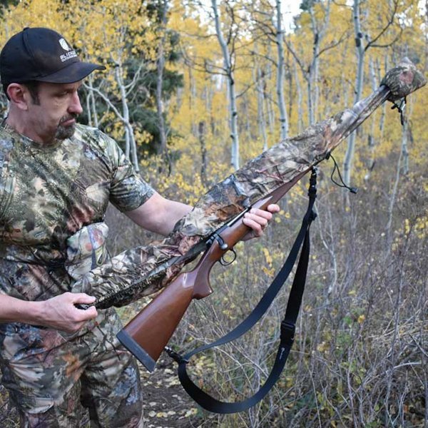 ガンケース ガンカバー ガンスリッカー 銃カバー : ガンソック 銃ケース 銃口を出せるバレル 銃口を 頑丈 ガンソックス クレー ライフルケース サバゲー 銃ソックス