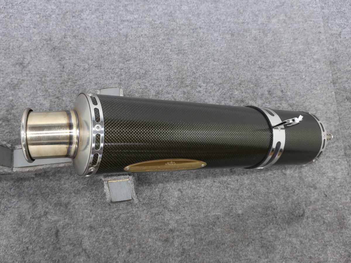 汎用 60.5Φ ピーズサプライ カーボン スリップオン P