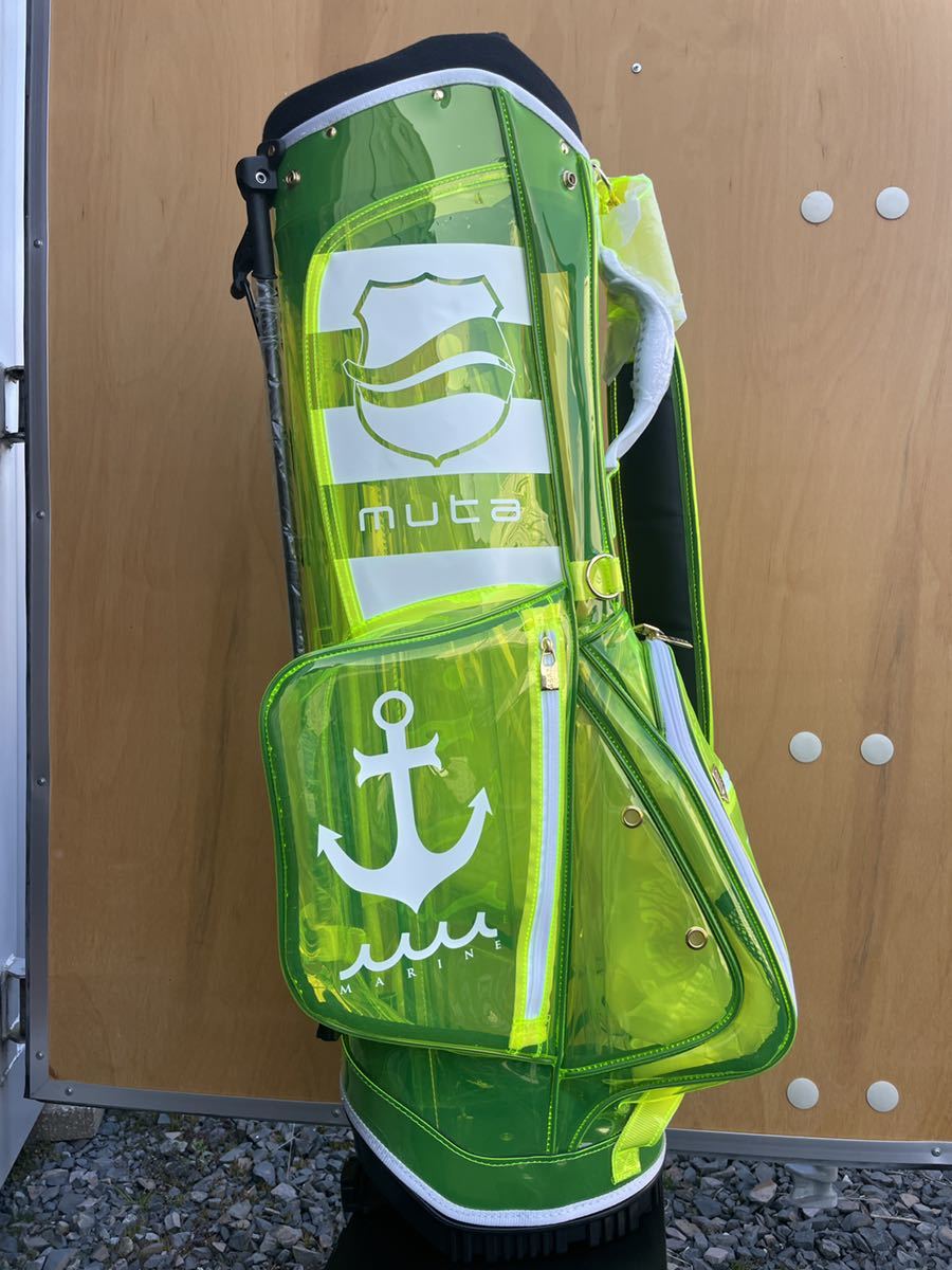 muta ゴルフバッグ キャディバッグ MARINE クリア GOLF marine MUTA