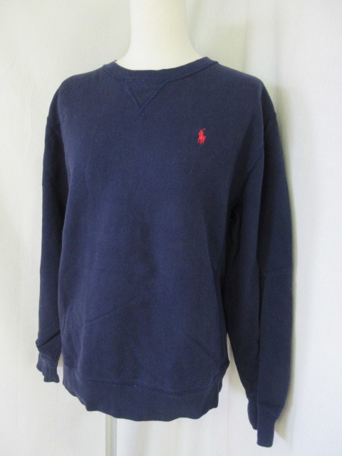 18 ポロ POLO ラルフローレン 紺色 トレーナー 160㎝サイズ  