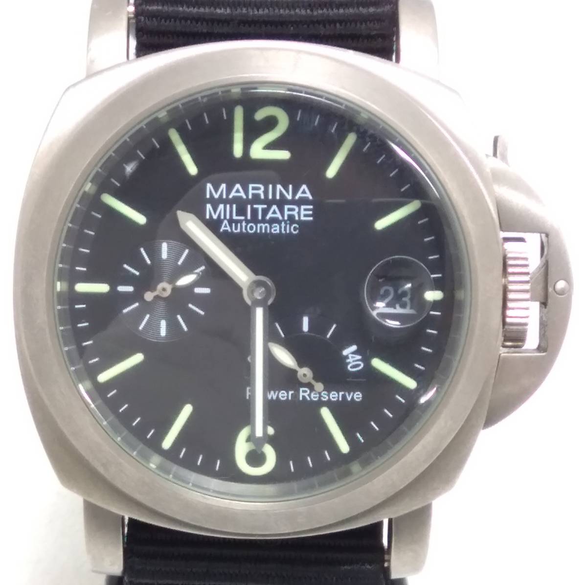 MARINA MILITARE 自動巻き パワーリザーブ SPACE -COSMO online 中古 