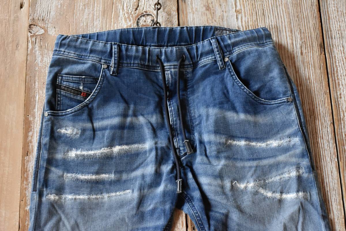 希少 良品 ディーゼル DIESEL KROOLEY R-NE JOGG SLIM ストレッチ 
