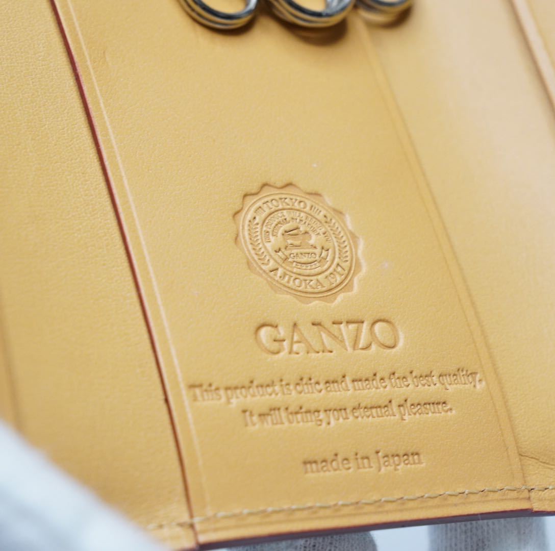 未使用 GANZO コードバン キーケース ガンゾ キーホルダー(キーケース