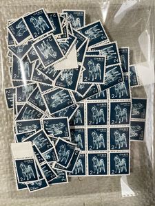 大感謝セール 11枚セット 使用済2円切手 新旧秋田犬 使用済切手 官製はがき