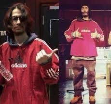 1スタ 常田大希 着用【90s adidas ナイロン プルオーバー ジャケット 
