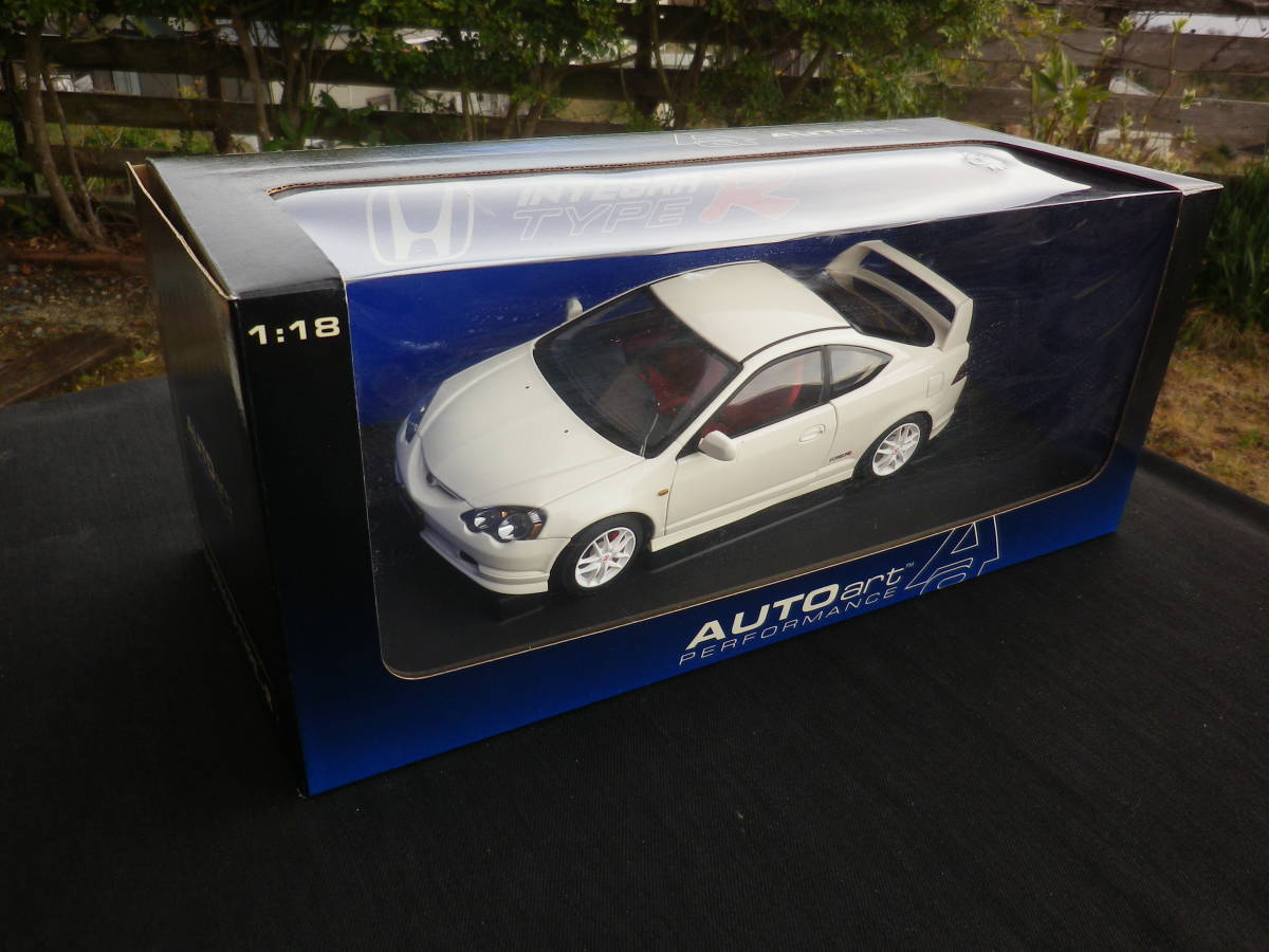 絶版！ Aa 1/18 HONDA ホンダ INTEGRA インテグラ TYPE R 2001 タイプ  