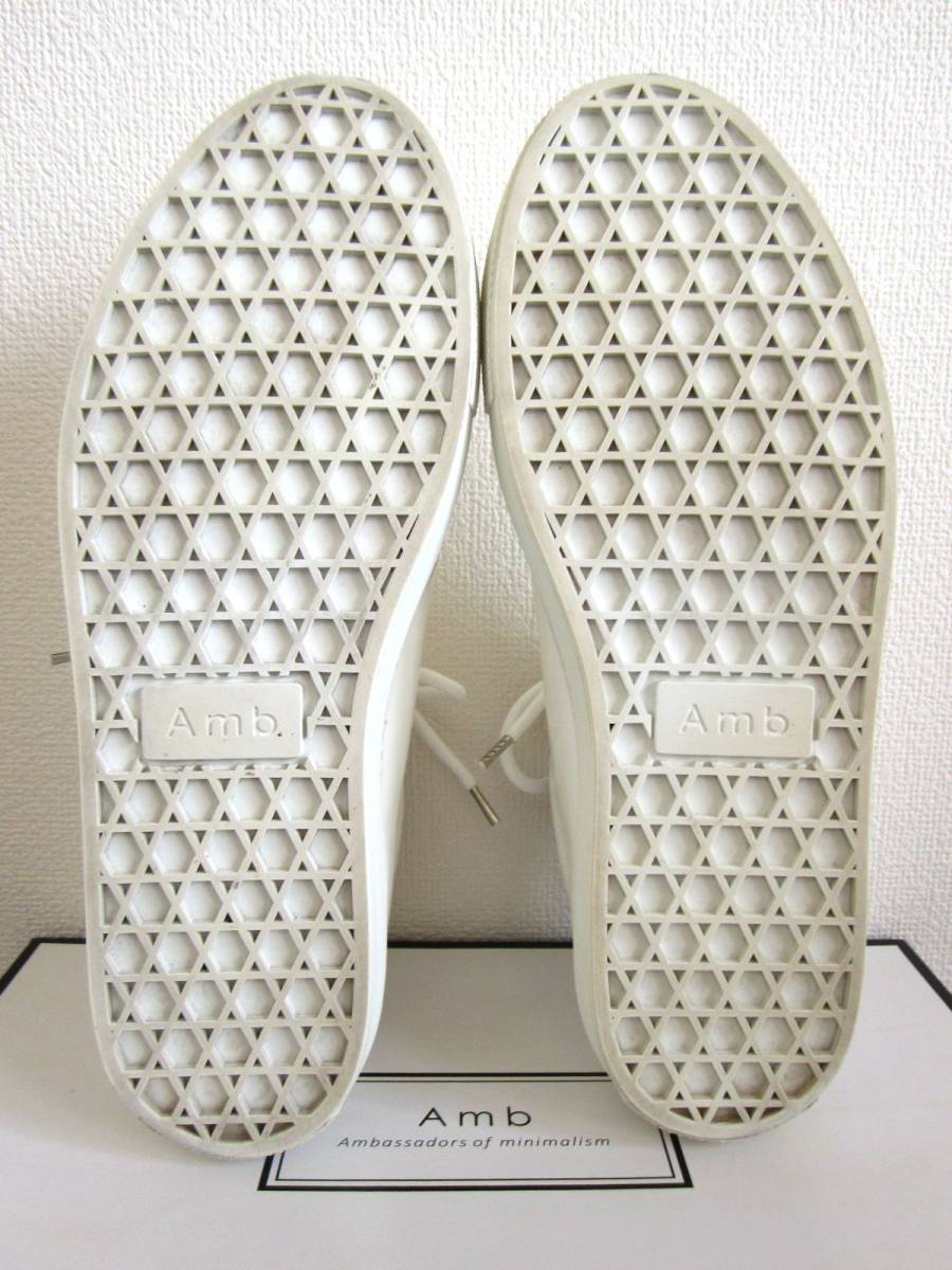 Amb《即決・送料無料》◇極美9838 LUXOR（WHITE／41）ホワイト◇エーエム