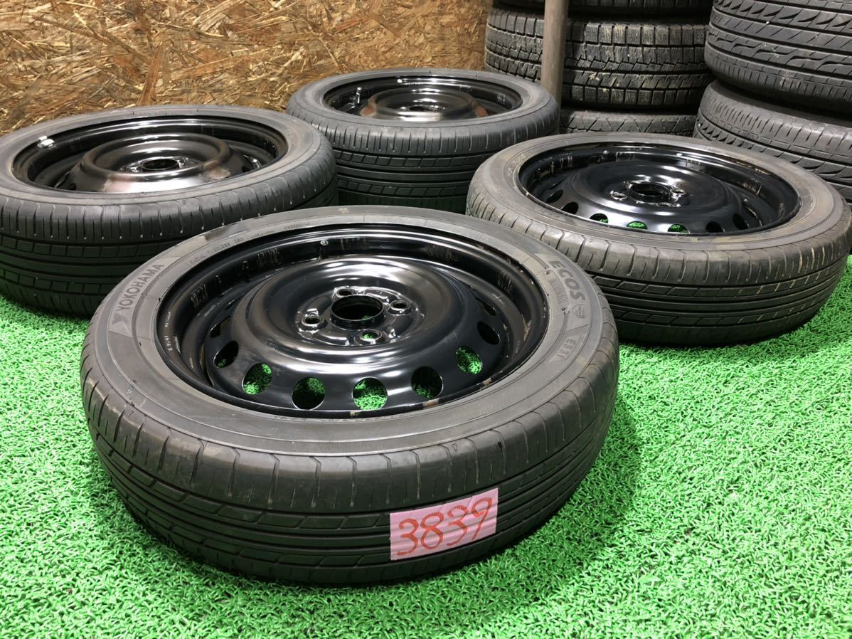 三菱純正 15inch 4j 5j × YOKOHAMA 145/65R15 175/55R15 PCD100 4穴 