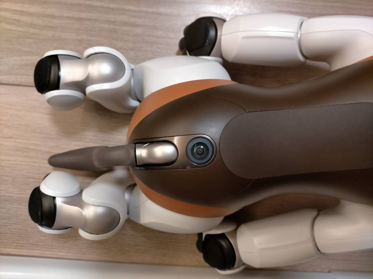 （レア）SONY　aibo　2019年特別カラーモデル　チョコエディション　SIMカード付_2