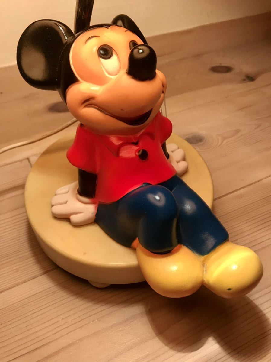 ディズニーミッキーマウスランプ1981年ビンテージ