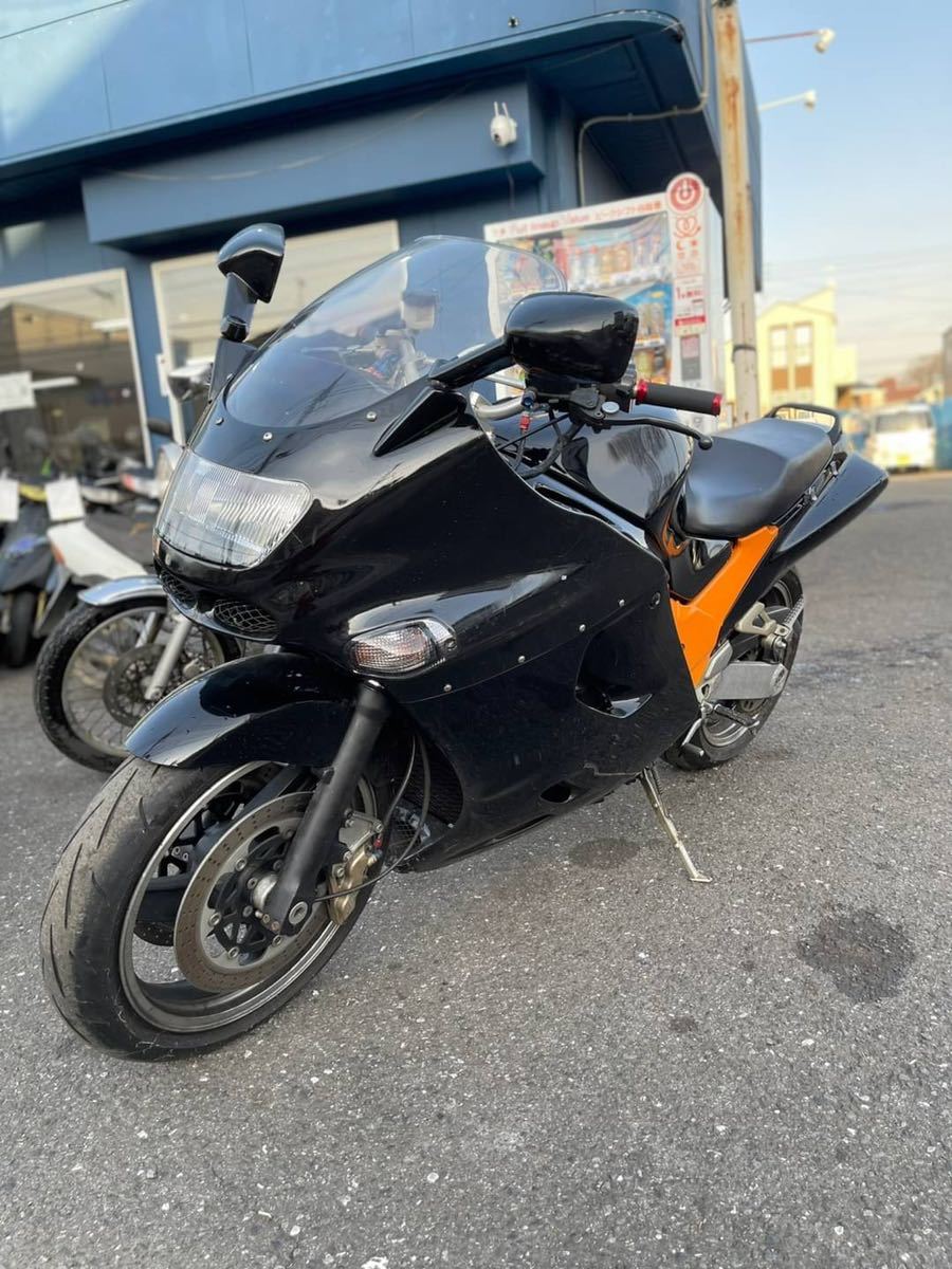 実働 ZZR1100 JKAZXBD13RA022*** 車検なし 検索ZZR CBR YZFr－1
