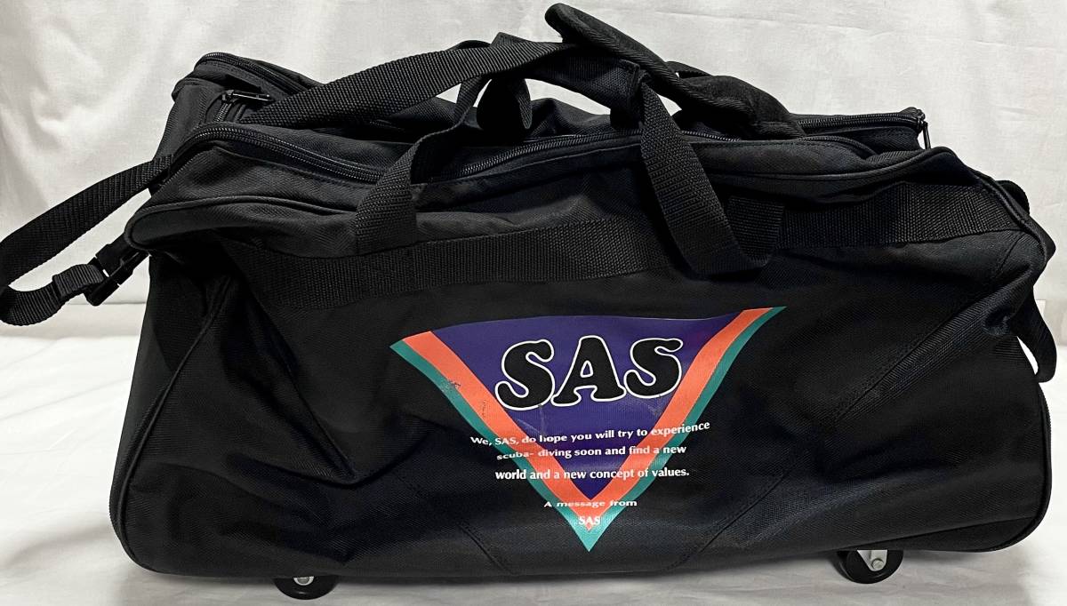 220317D120★SAS キャスター付きバック★全国送料無料！