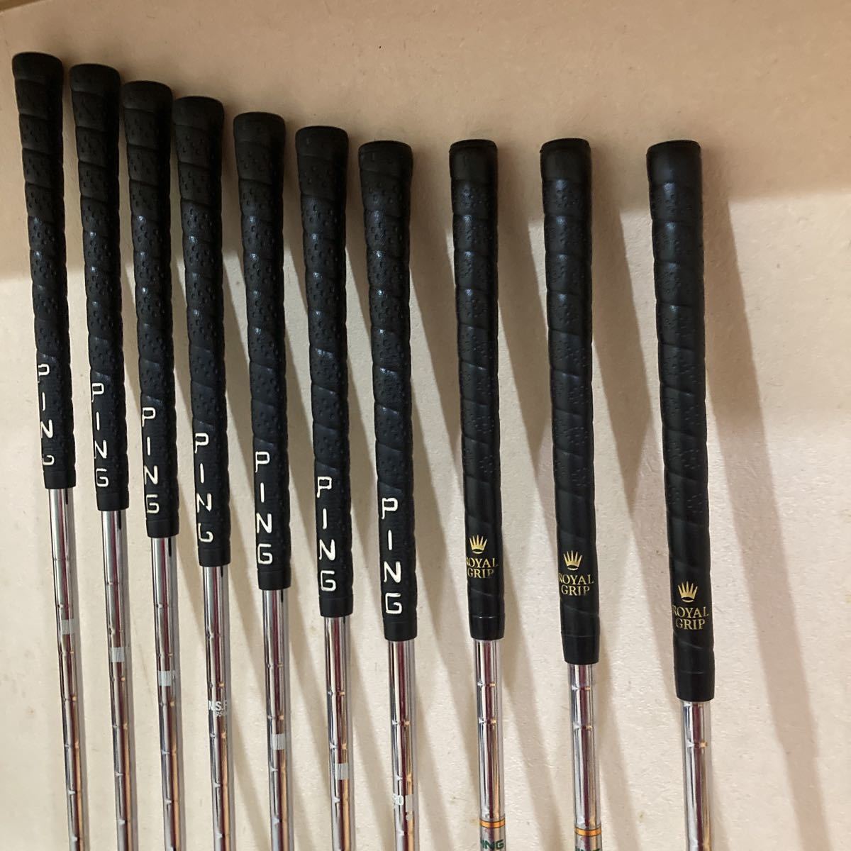 希少】 PING ISI ベリリウムカッパー 3〜9.W 10本 ブルー PING ピン ISI-N