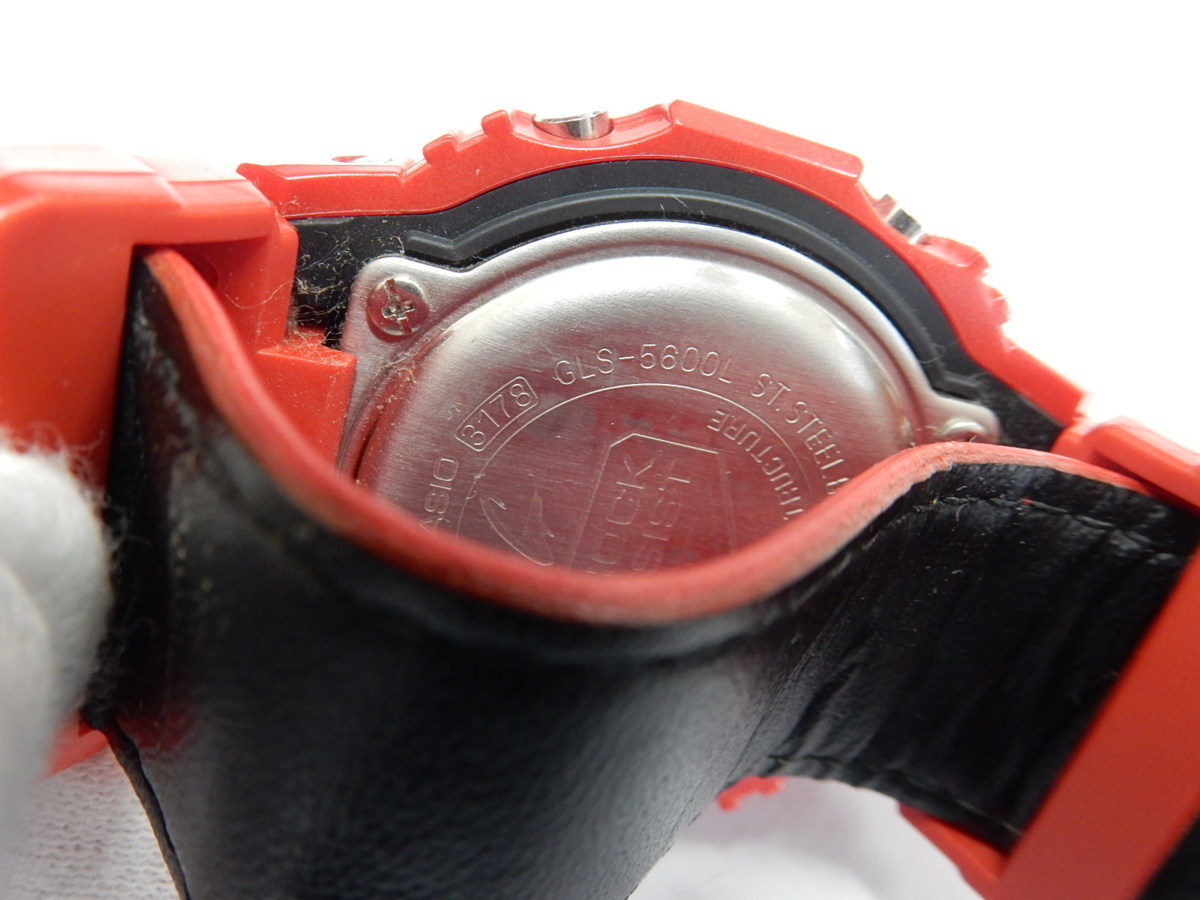 CASIO G-SHOCK ジーショック GLS-5600L G-LIDE 赤 レッド