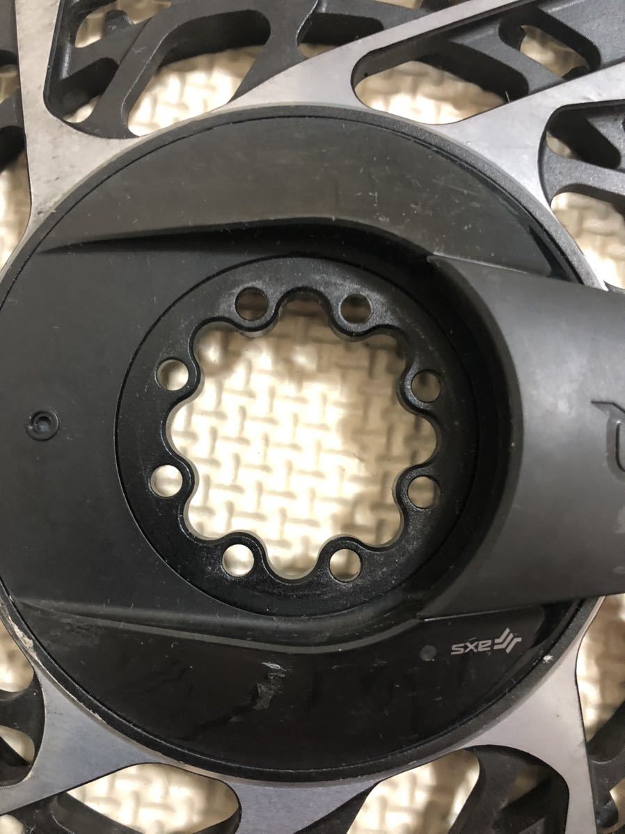 SRAM red 50-37T チェーンリング パワーメーター付き SRAM スラム RED