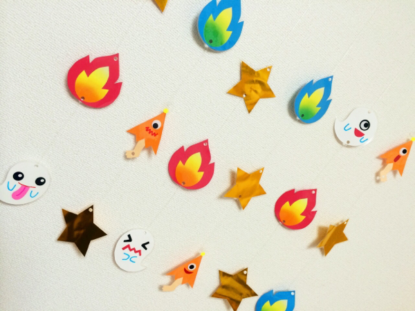 B K Sou 両面吊るし飾り おばけ 1 ラミ済 夏 保育 壁面 ペーパークラフト 売買されたオークション情報 Yahooの商品情報をアーカイブ公開 オークファン Aucfan Com