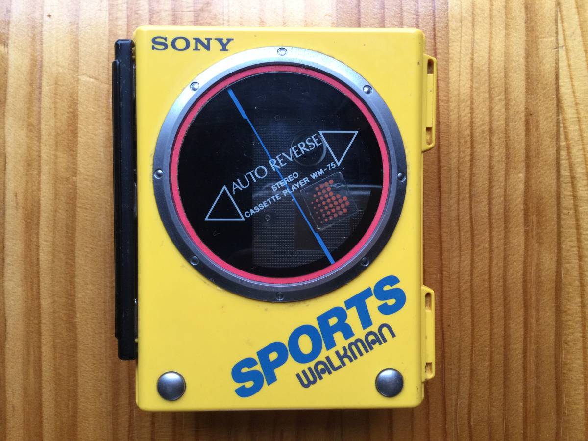 SONY SPORTS WALKMAN WM-75 ジャンク レア！！】☆SONY SPORTS Walkman☆WM-75☆ジャンク品 SONY WM-75