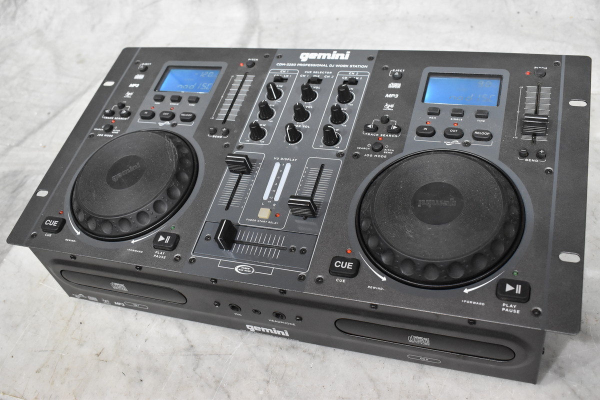 CDM-3250 - DJ 美品 gemini CDJ ミキサー メルカリ Gemini GEMINI | CD