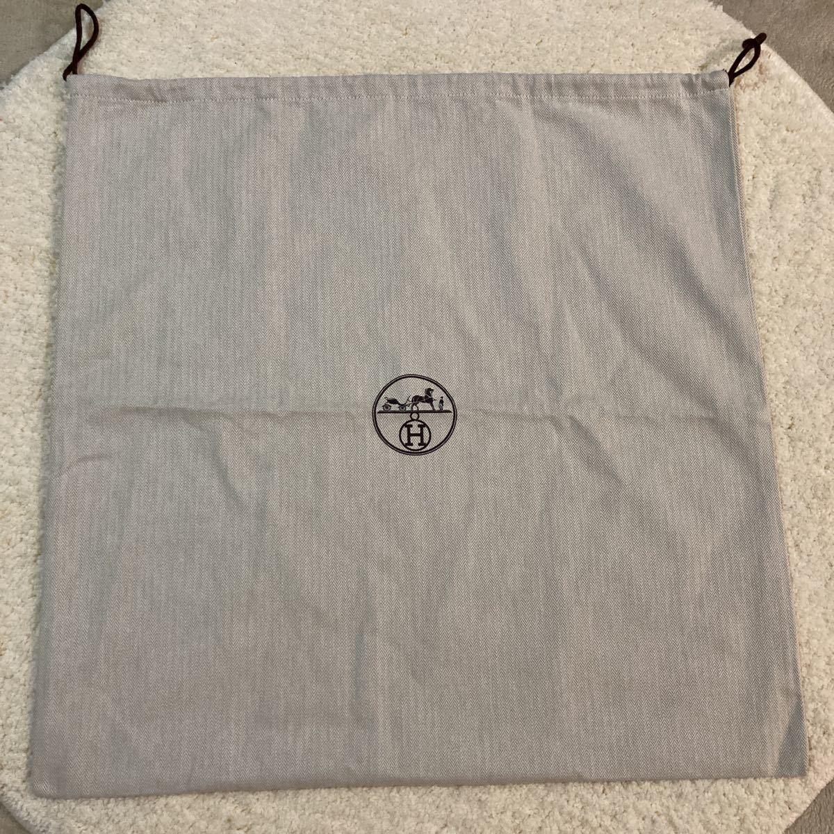 エルメス HERMES 布袋 未使用 エルメス 保存袋 59×59 布袋 巾着袋 袋 ヘリンボーン HERMES
