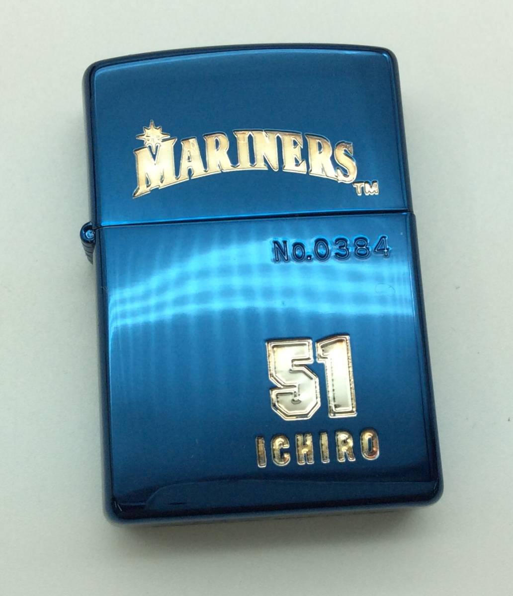 EE83○〈火花確認済み〉Zippo ジッポー MARINERS ICHIRO 51 マリナーズ 
