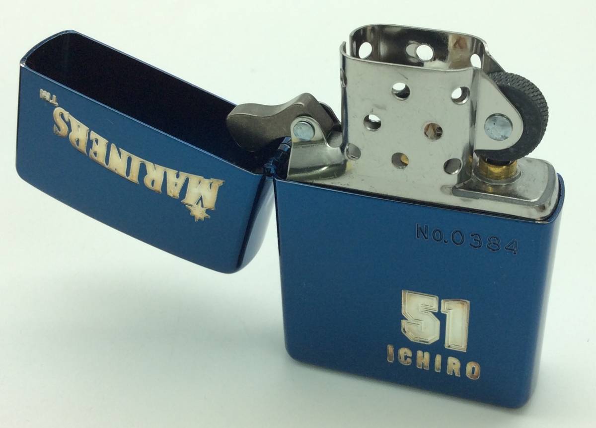 EE83○〈火花確認済み〉Zippo ジッポー MARINERS ICHIRO 51 マリナーズ 