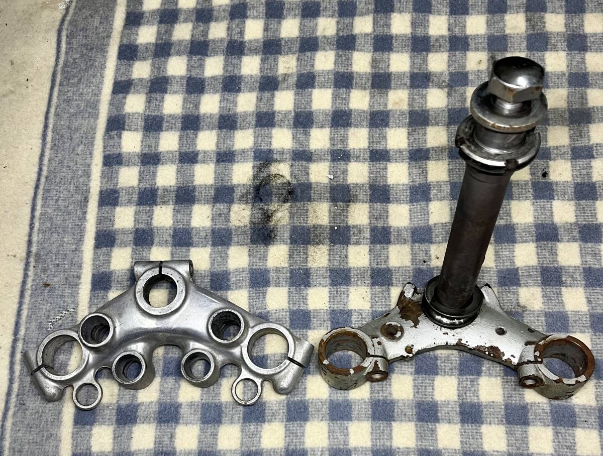 【全国無料，送料無料】 カワサキ KAWASAKI マッハ 350ss ブリッジ ハンドル メーター フロントフォーク(カワサキ用)｜売買されたオークション情報、yahooの商品情報をアーカイブ公開 - オークファン オートバイメーカー別