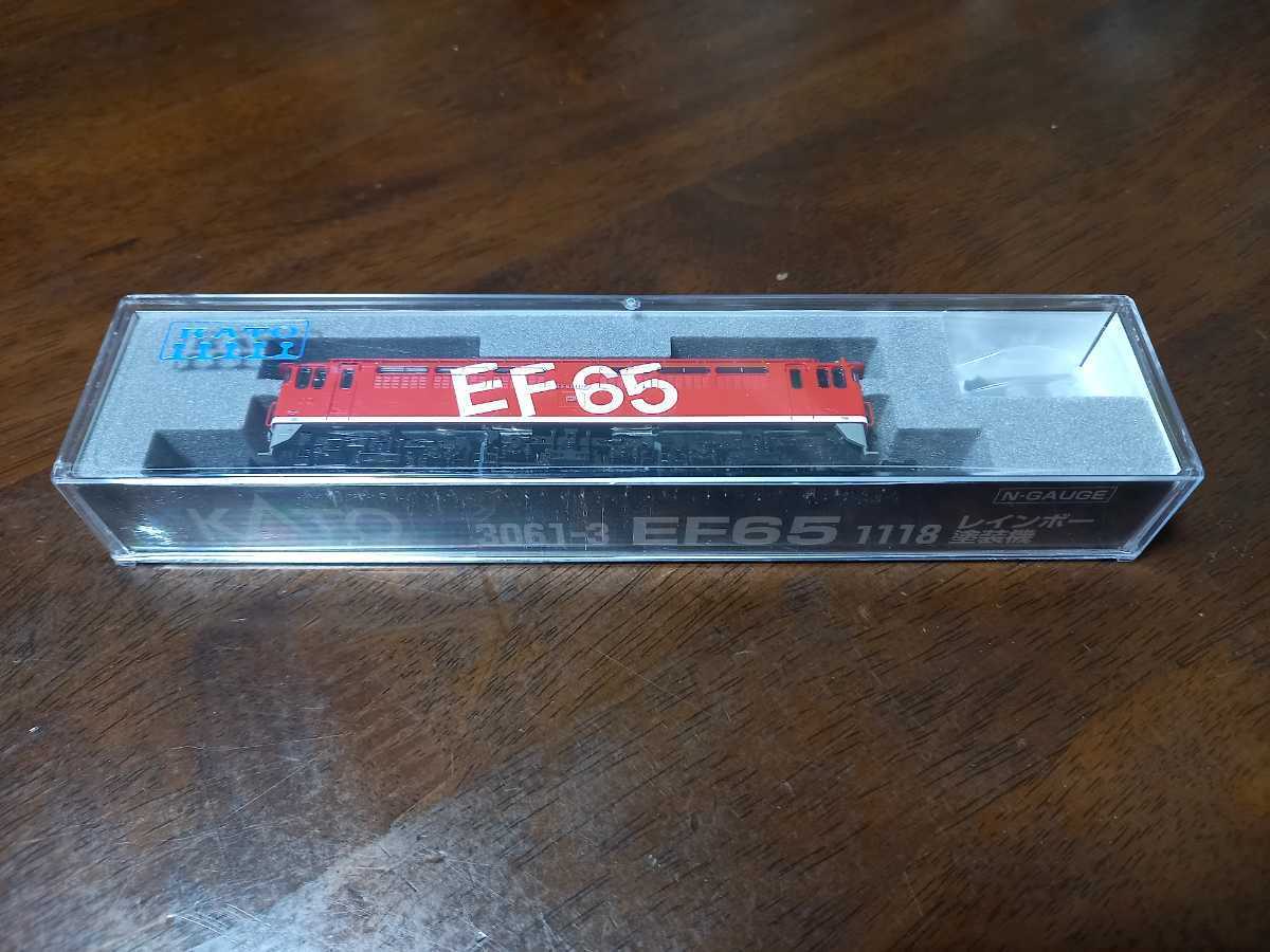 KATO(カトー)3061-3 EF65 1118 レインボー塗装機 1両→【未開封、未 
