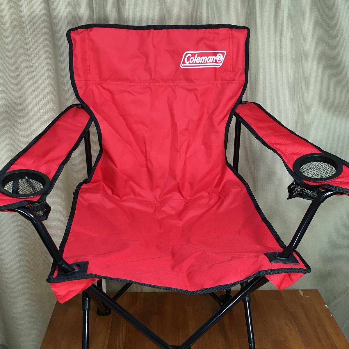 送料無料／新品】コールマン Coleman アームチェア(レッド) 2脚セット
