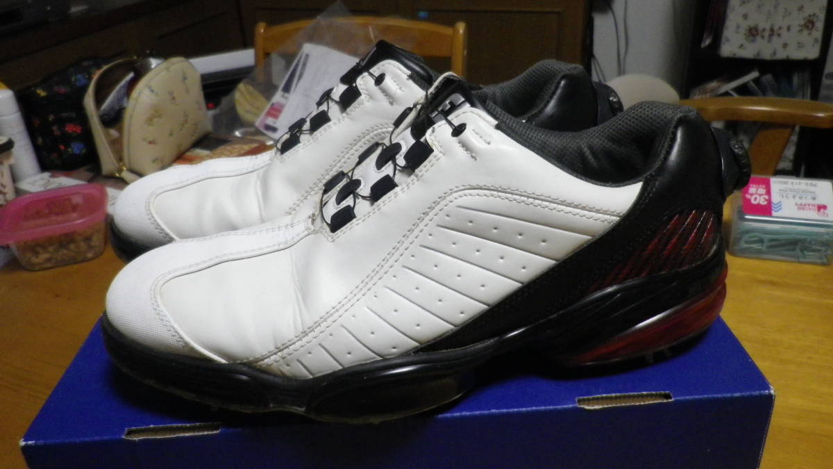 便利なダイヤル式★FOOTJOY ゴルフシューズ★ 27cm 定価19800円★フットジョイ★NO,176