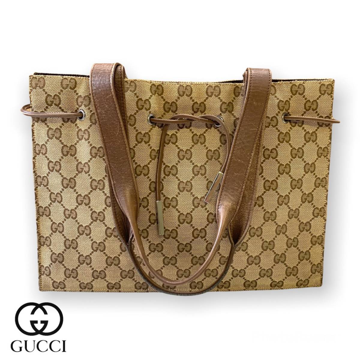 GUCCI ボディバッグ グッチ GGキャンバス ウエストバッグ - GG