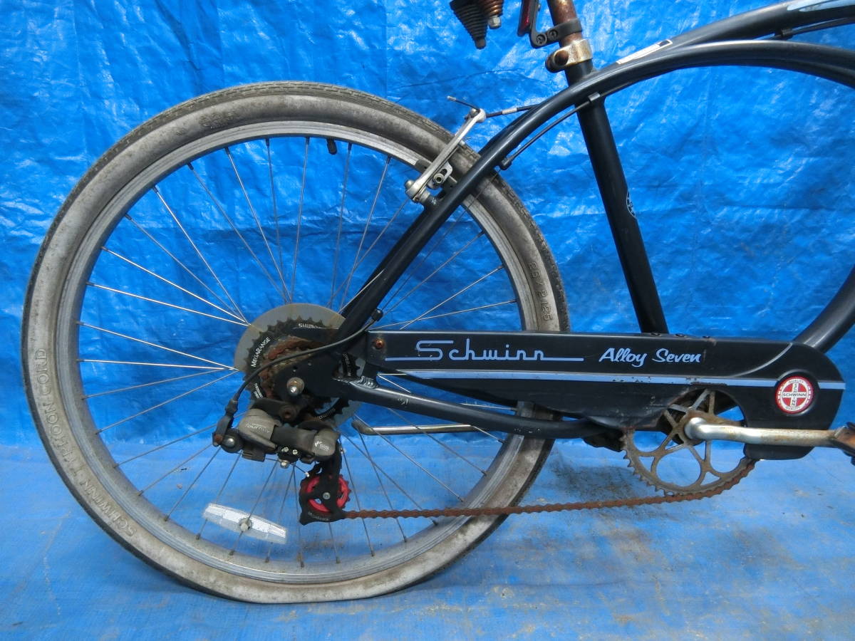 0325-310) SCHWINN ALLOY SEVEN シュウィン 自転車 部品取り ジャンク 