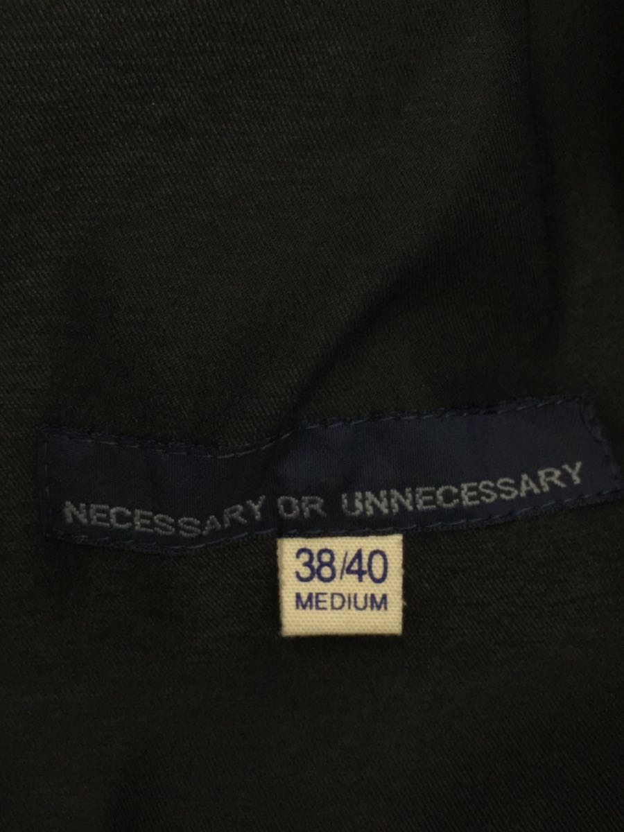 or NECESSARY - UNNECESSARY(ネセサリーオアアンネセサリー UNNECESSARY Fresh JACKET UNNECESSARY&frasl;(ネセサリーオアアン 20%OFFNECESSARY SALE Service 2色展開-NECESSARY necessary unnecessary（コート・ジャケット｜メンズ [BLACK] DRIZLER