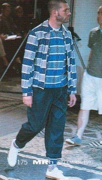 97AW comme des garons homme plus 90s ボーダーニット アーカイブ