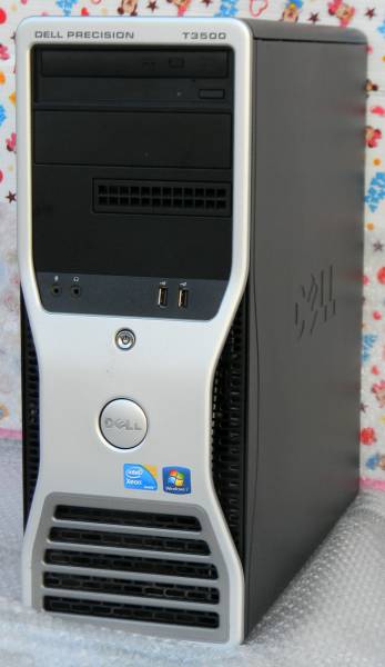 Precision T3500(Xeon6C W3690 3.46G/4G/500G/multi/Q4000/Win10 1