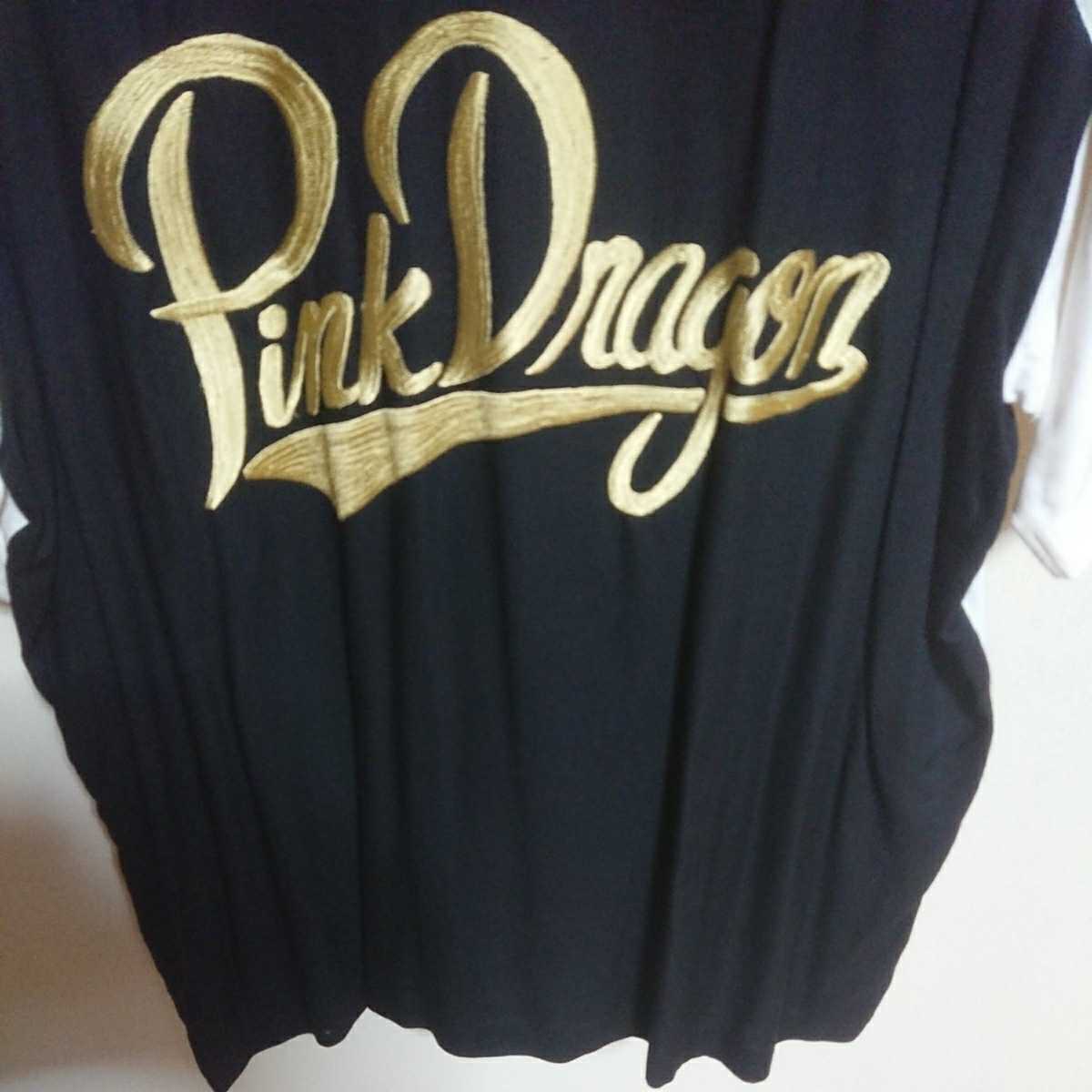 ピンクドラゴン激レア当時物ボーリングシャツ/ロカビリー・ロック  