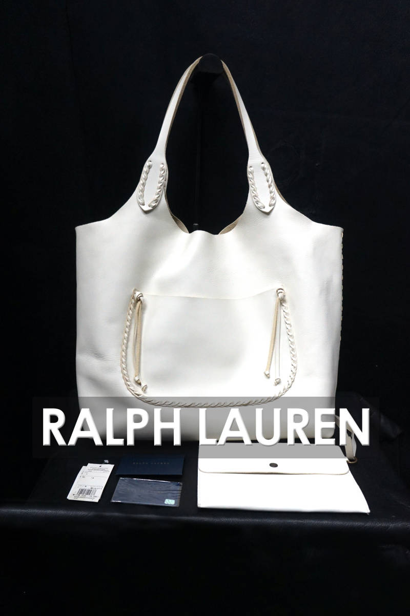ラルフローレン RALPH トートバッグ POLO レザー ラルフ Lauren Ralph 