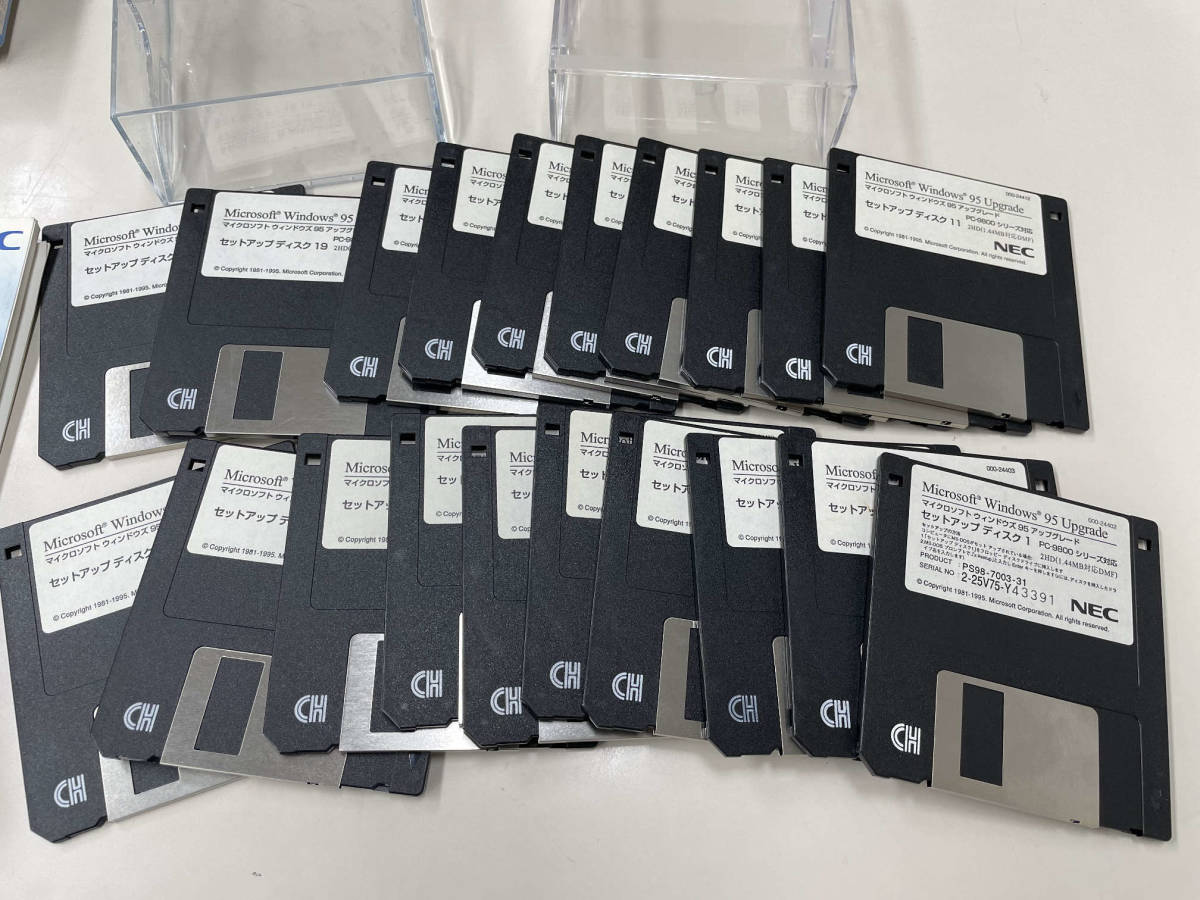 Windows Windows95 Microsoft 0 FD版 フロッピーディスク版 PC-9800