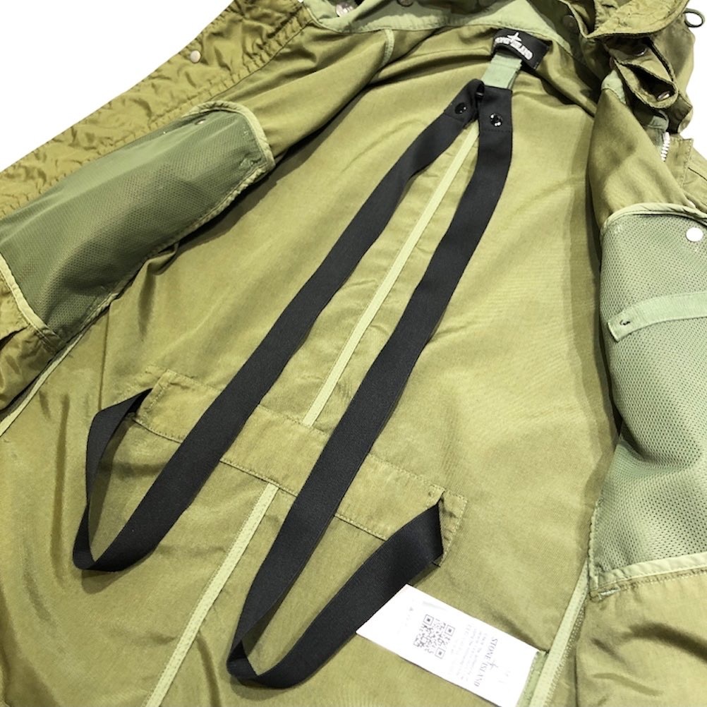 STONE ISLAND SHADOW PROJECT VENTED FIELD JACKET M KHAKI ストーン 